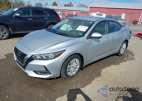 2021 Nissan Sentra S Xtronic Cvt from USA, damaged, VIN 3N1AB8BV1MY322795